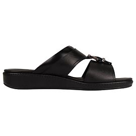 Prada Saffiano Leder Schnalle Sandalen Schwarz Herren EU 43 / US 9.5 Schwarz