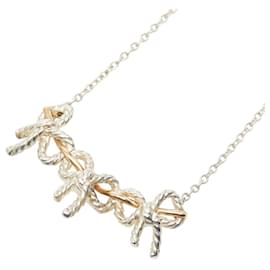 Collar Triple de Cinta Tiffany & Co. Plata Dorado
