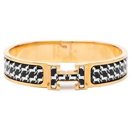 Pulsera Click H PM de Hermès Multicolor Dorado