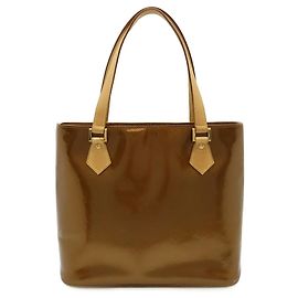 Louis Vuitton Monogram Vernis Houston Tote Bag Bronze
