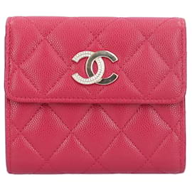 Chanel Wallet Red Red