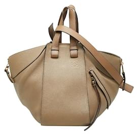 Loewe Anagram Hammock Small Handbag Beige
