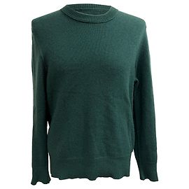 Burberry Brit Parche de codo en cachemira verde Verde