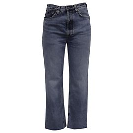 Jeans rectos cortos Totême en algodón azul Azul