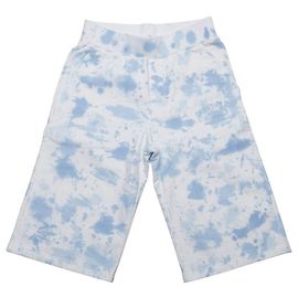 Dior Cotton Polyurethane Shorts White Light blue
