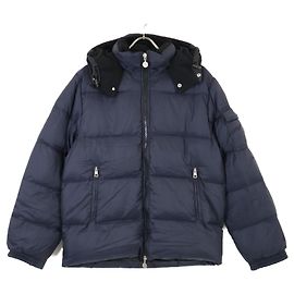 Giacca in nylon BAZILLE di Moncler Blu Blu navy