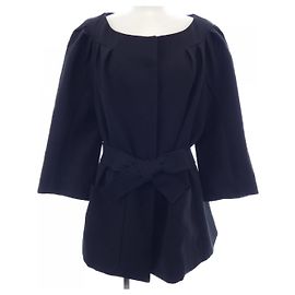 Giacca senza colletto Christian Dior Nero
