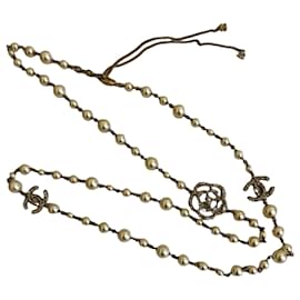 Collar largo de perlas Chanel Otro