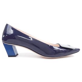 Décolleté Roger Vivier Blu Blu navy