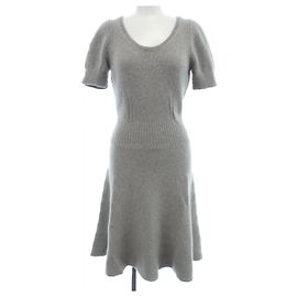 Vestido de cashmere Christian Dior 9H24632AM529 Marrom