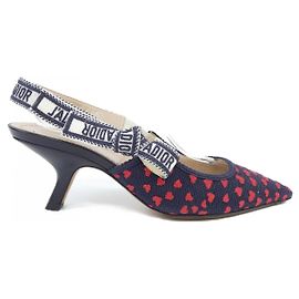 Christian Dior J'ADIOR Sandals Red Blue Navy blue