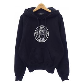 Sweat à capuche Versace Noir