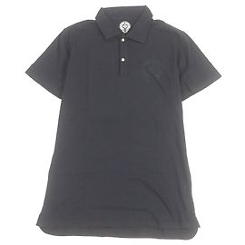 Autre Marque Polo Chrome Hearts in Cotone Nero