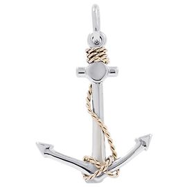 Tiffany & Co. Anker Anhänger Halskette Gelb