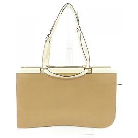 Valextra Leather Handbag Brown