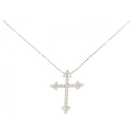 Autre Marque Collar de diamantes en oro rosa Au750 Rosa
