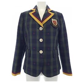 Giacca Gucci Blu Altro Verde Blu navy