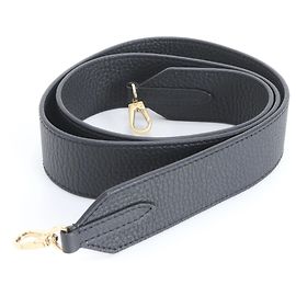 Sangle en cuir Louis Vuitton Noir