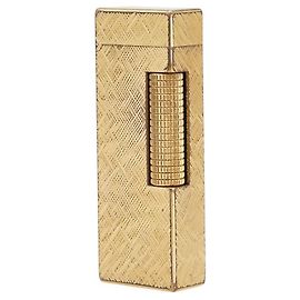 Alfred Dunhill Encendedor de gas Dunhill Dorado