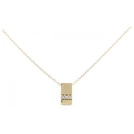 Autre Marque Collier en diamant Au750 Doré
