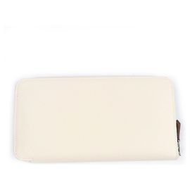 Hermès Hermes Azap Long Epsom Leather Wallet Beige