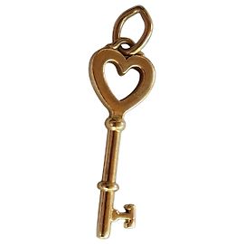 Tiffany & Co Chiave Cuore in oro giallo 750/000 D'oro