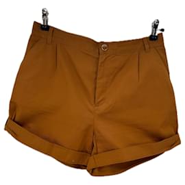 Vanessa Seward Short en coton Camel