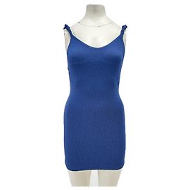 Autre Marque VIX PAULA HERMANNY Mini Kleid Blau Blau
