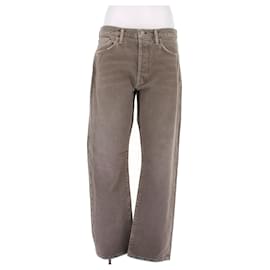 Vaqueros Acne Studios Grises de Algodón Gris
