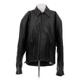 Balenciaga Lederjacke Schwarz