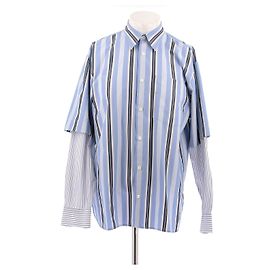 Camicia Dries Van Noten blu in cotone M Blu