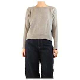 Autre Marque Grau Cashmere-Pullover - Größe M Grau