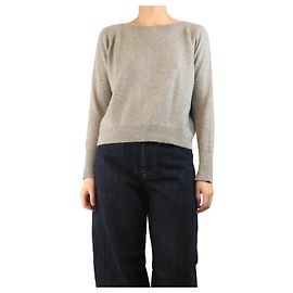 Autre Marque Pull en cachemire gris - taille M Gris