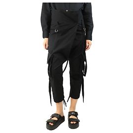 Balmain Pantaloni neri a cavallo basso - taglia UK 12 Nero