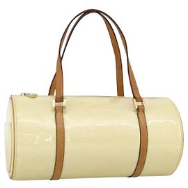 LOUIS VUITTON Sac à main Monogram Vernis Bedford Perle M91006 LV Auth BAZ640A Autre