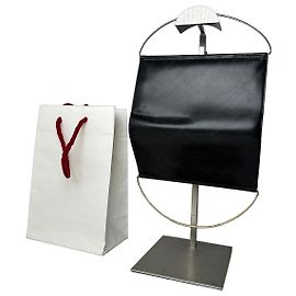 Vintage Cartier Monogram Leather Mini Handbag / Wallet Black Black
