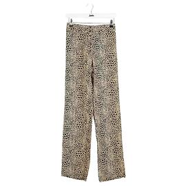 Heimstone Beige weite Hose Beige