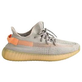 Yeezy Sneaker grau Stoff Größe 42 Grau
