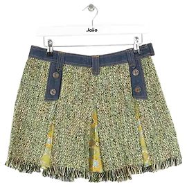 Dolce & Gabbana Grüner Minirock Grün