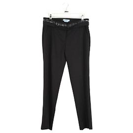 Prada Calça reta preta Preto