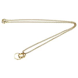 Collar entrelazado Cartier Love en oro rosa de 18K Dorado