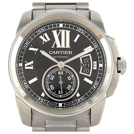 Reloj de pulsera automático de acero inoxidable Cartier Calibre de LM W7100016 Otro