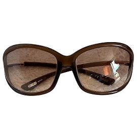 Gafas de sol Tom Ford Jennifer Marrones Acetato Castaño