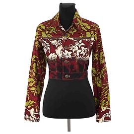 Jean Paul Gaultier Chaqueta granate Burdeos