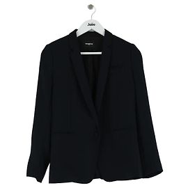 The Kooples Navy Blue Polyester Blazer Navy blue