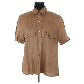 Chanel Camicia marrone Marrone
