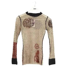 Jean Paul Gaultier Bluse Schwarz Schwarz
