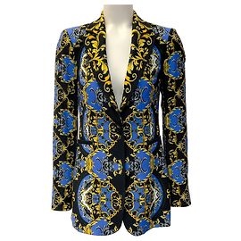 alice + olivia Blazer Breann Saphir Regale Romantik Blau