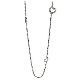 Collana in Argento Sterling a Stazioni a Cuore David Yurman Altro