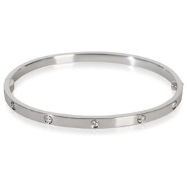 Bracciale Love Piccolo Modello in Oro Bianco e Diamanti Cartier Altro